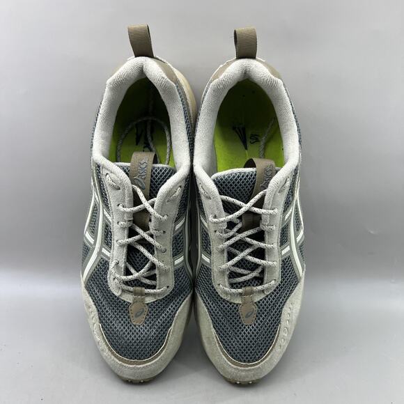 Asics 1090 V2 Running Shoes Men Size 9.5 Gray Tan Mesh Suede Comfort Sneakers main image 7